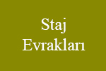 Staj Evrakları
